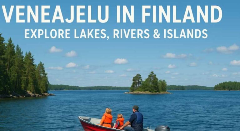 Discover Veneajelu: Explore Finland’s Waterways on a Boat Trip