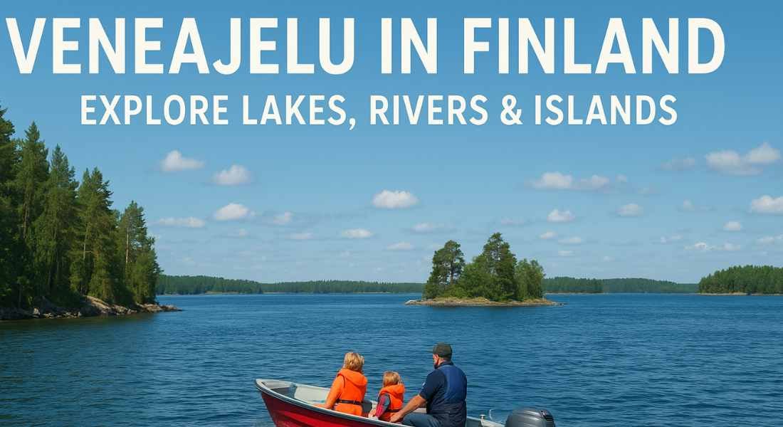 Discover Veneajelu: Explore Finland’s Waterways on a Boat Trip