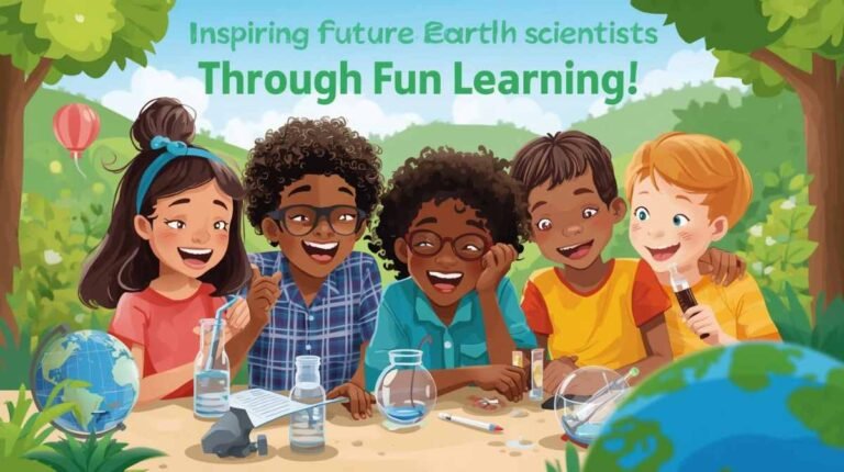 Jr Geo: Inspiring Future Earth Scientists Through Fun Learning
