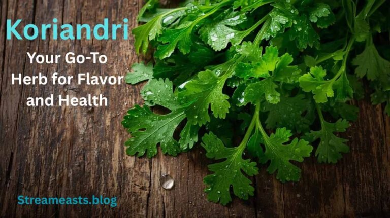 Koriandri Your Go-To Herb for Flavor and Health
